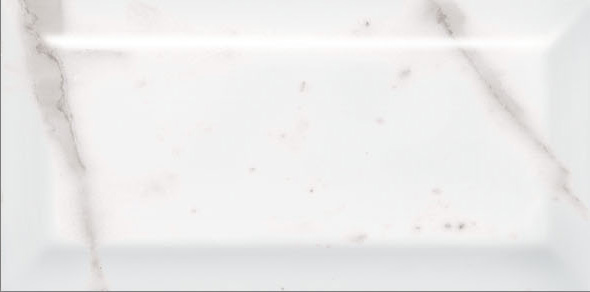 Мелкоформатная плитка Metro Marmis Grey glossy 150х75х9 фото